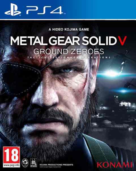 Metal Gear Solid V Ground Zeroes Ps4